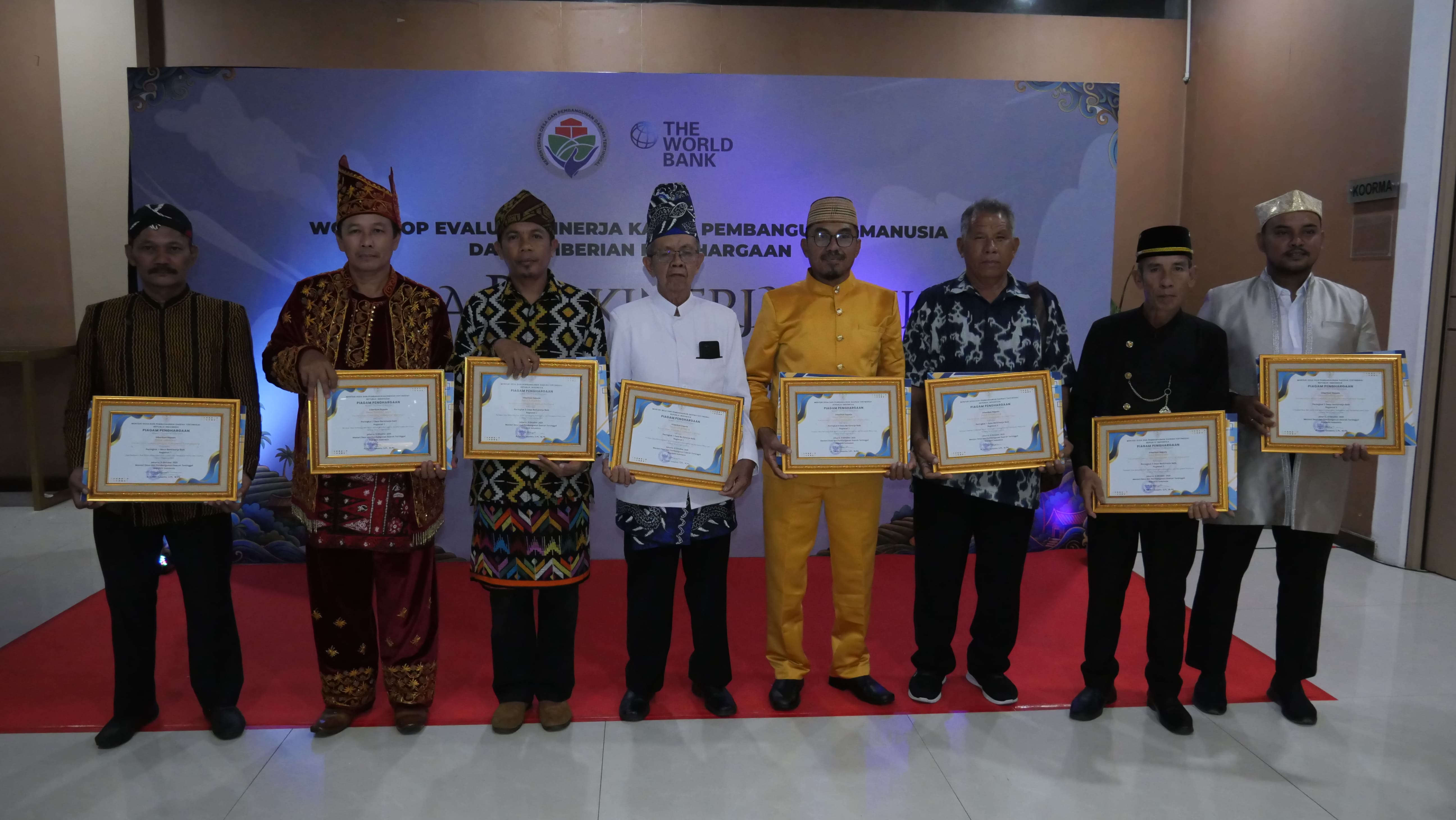 penerimaan penghargaan juara 3 Regional Tengah tingkat Nasional. Perwakilan kaltim 6